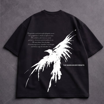 Nevermore Oversized T-Shirt | RAVENOR Originals