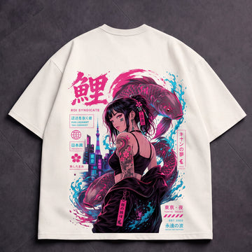 Rising Current Oversized T-Shirt | RAVENOR Originals