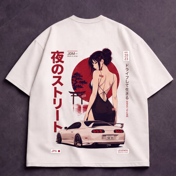 Drive To Live Oversized T-Shirt | RAVENOR Originals