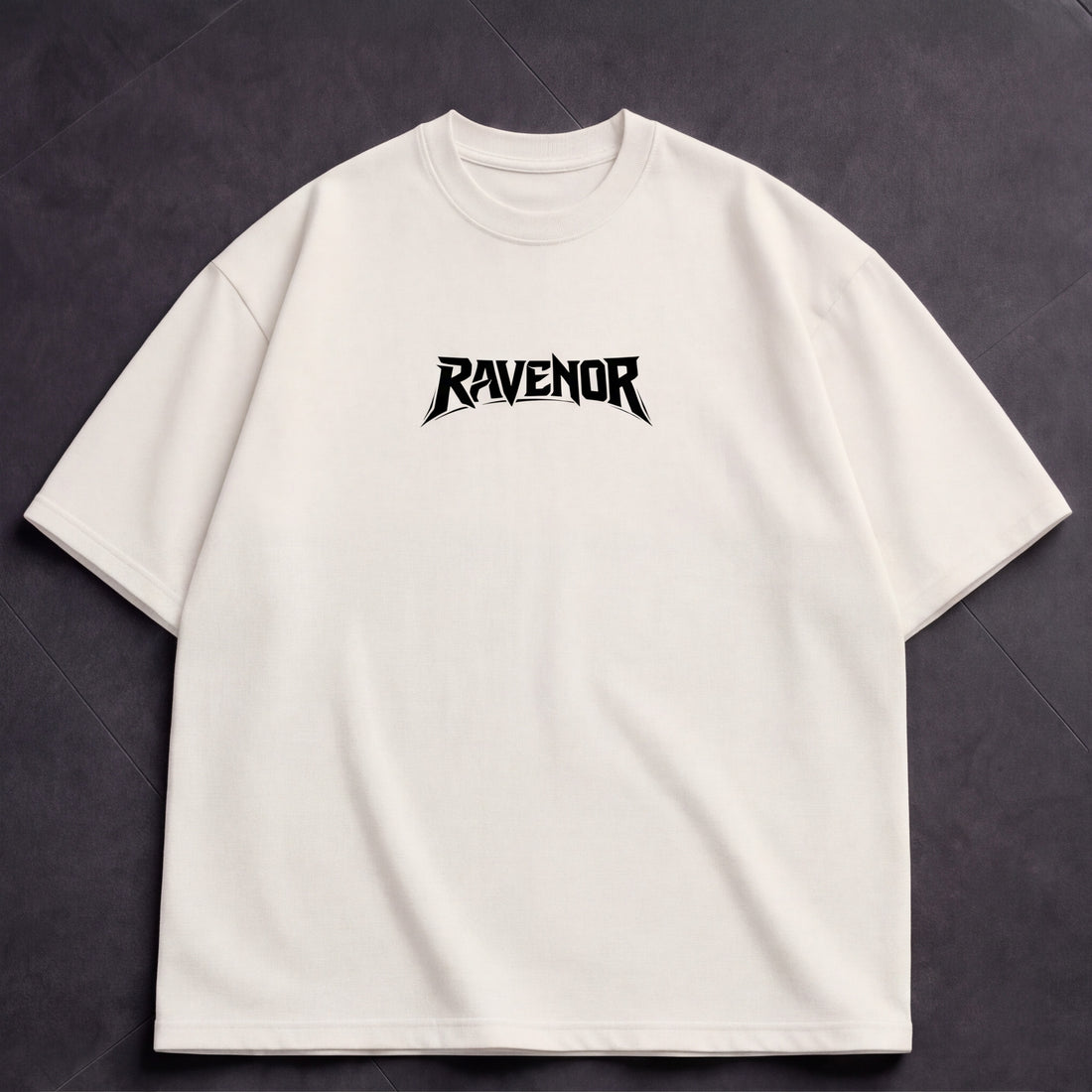 Ravenor Last King 280 GSM oversized off white t-shirt back