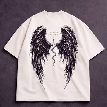 Ravenor Wings Oversized T-Shirt | RAVENOR Signatures