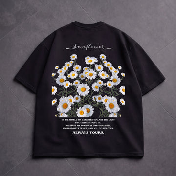 Sunflower Oversized T-Shirt | RAVENOR Originals